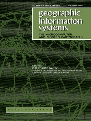 cover image of Geographic Information Systems